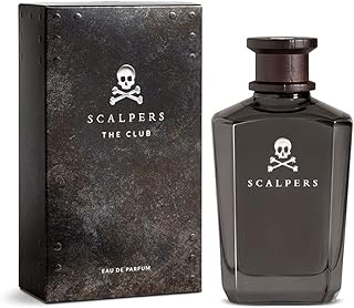 Scalpers The Club, Eau de Parfum para Hombre, Fragancia Aromática Amaderada, 125 ml con Vaporizador